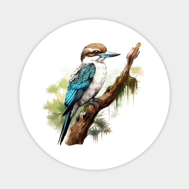 Kookaburra Magnet by zooleisurelife